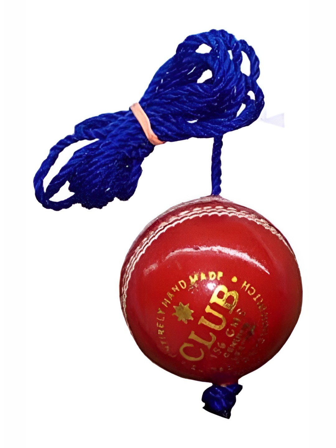 

HackerX Tough Leather Hanging Cricket Ball, Red