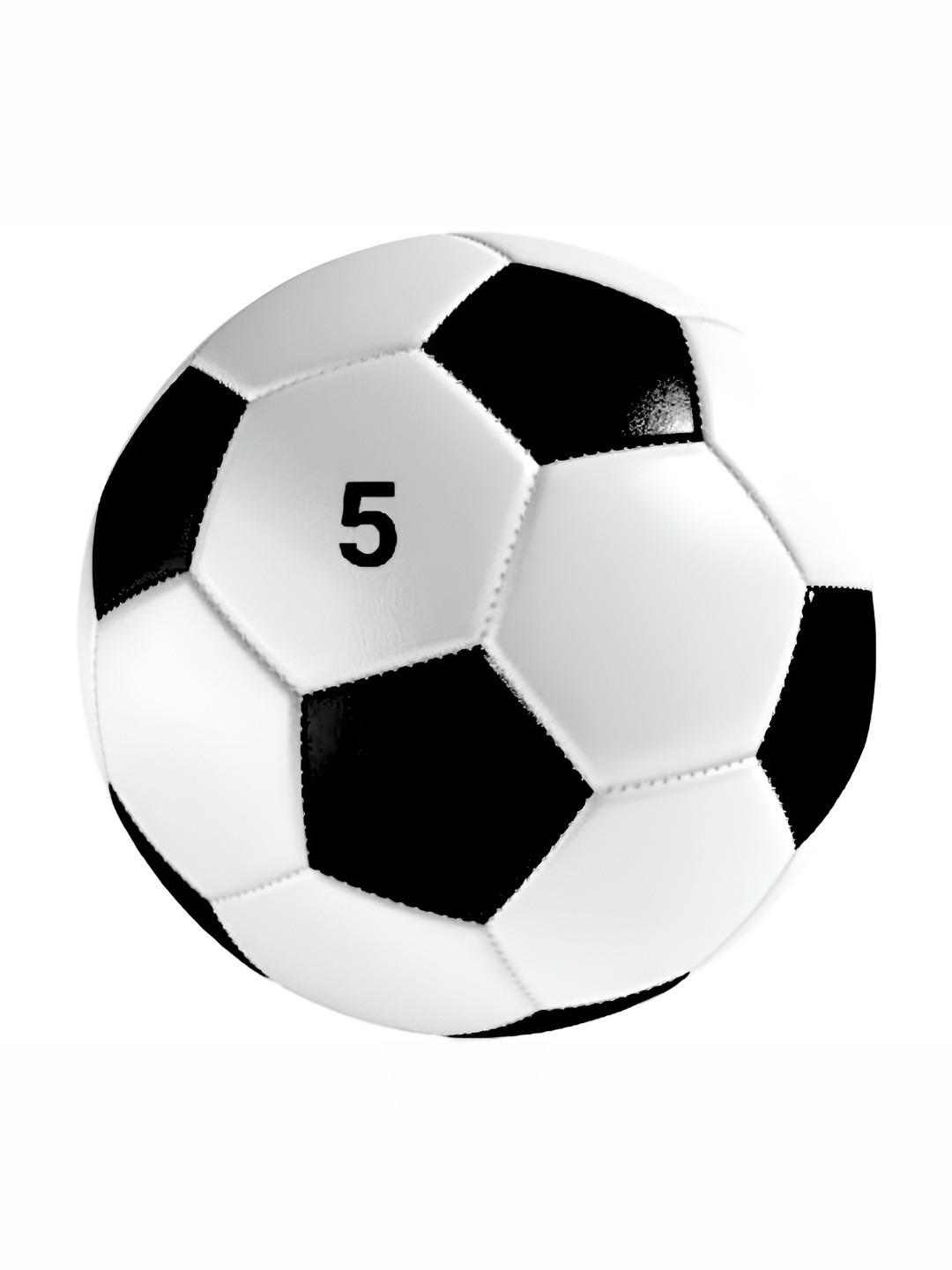 

HackerX Pebble Trainy Sports Football With Needle, White