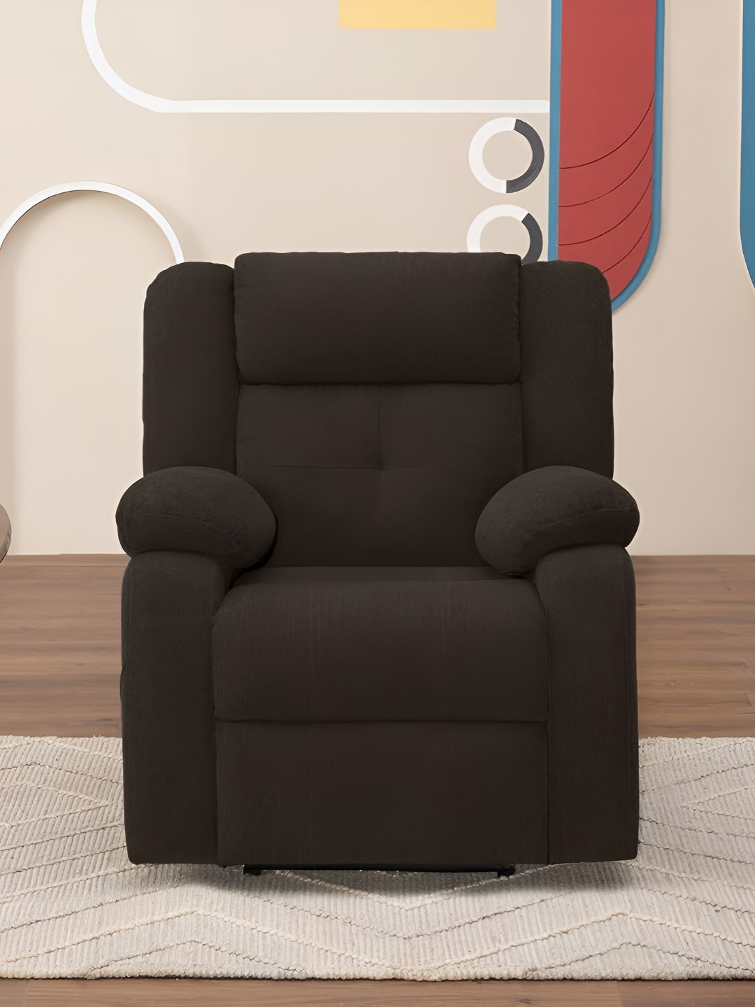 

Sleepyhead RX7 - Single Seater Fabric Motorized Recliner, Brown