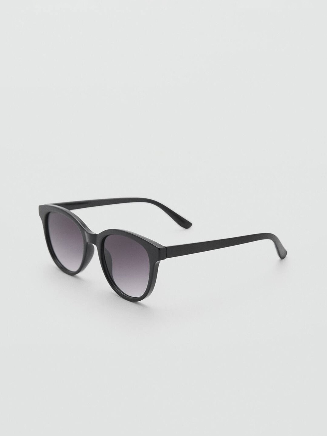 

MANGO Women Round Sunglasses With UV Protected Lens, Grey