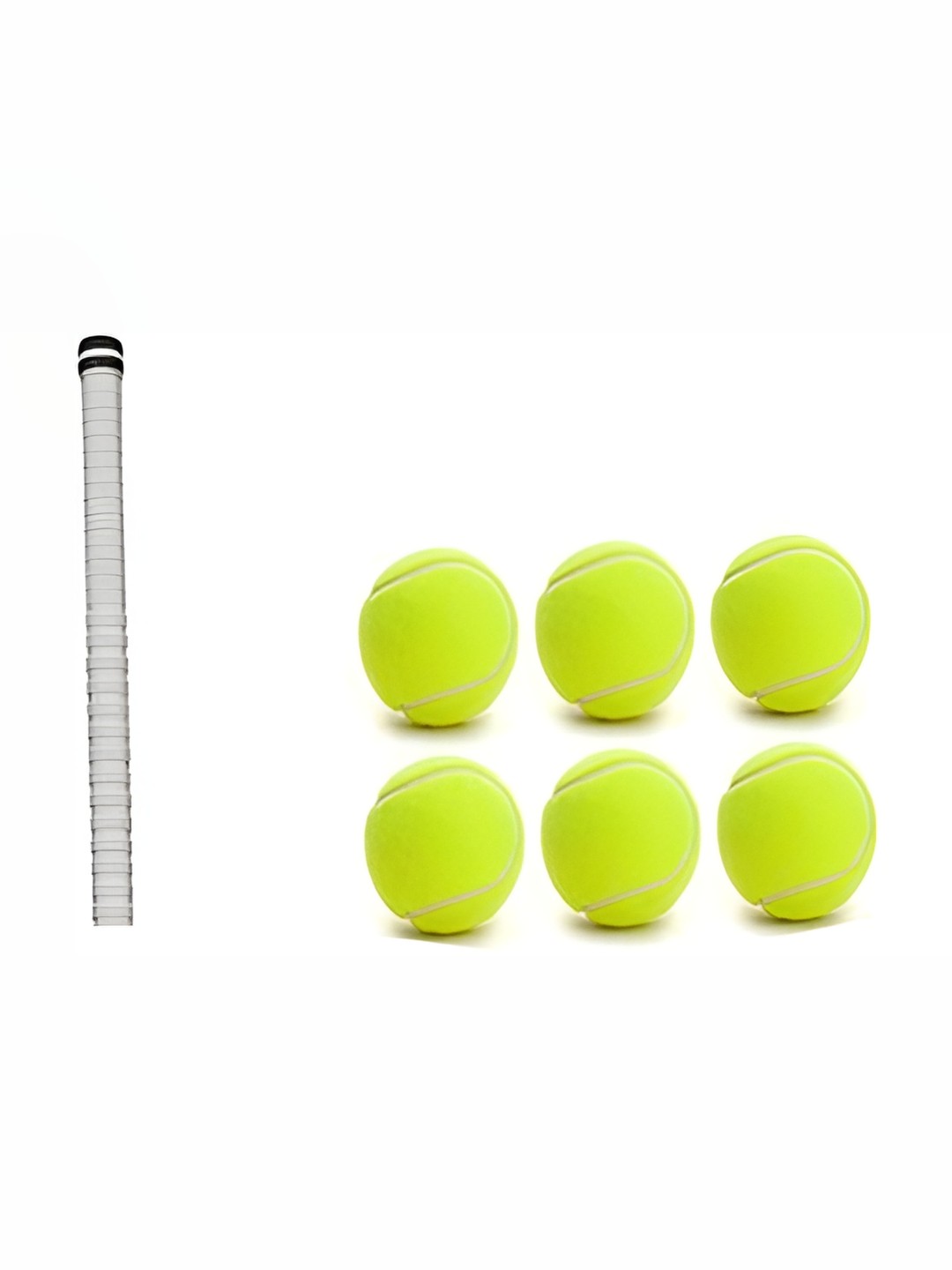 

HackerX 6-Pcs Smooth Trainy Sports Tennis Balls, Yellow
