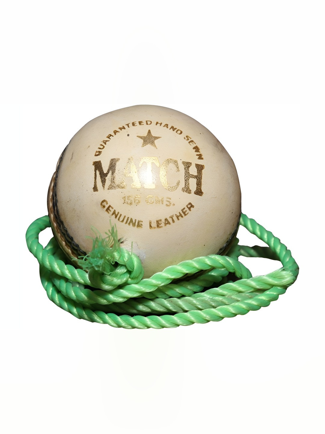 

HackerX Printed Leather Cricket Hanging Ball, White