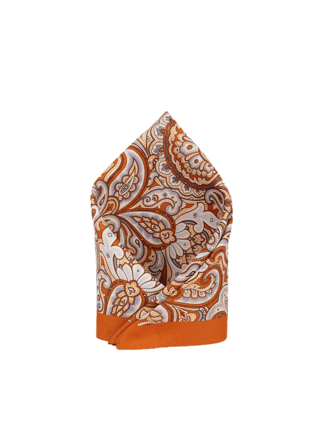 

Van Heusen Ethnic Motifs Printed Pocket Squares, Orange
