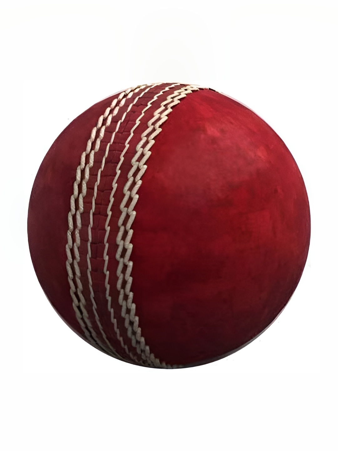 

HackerX Leather CricketBall, Red