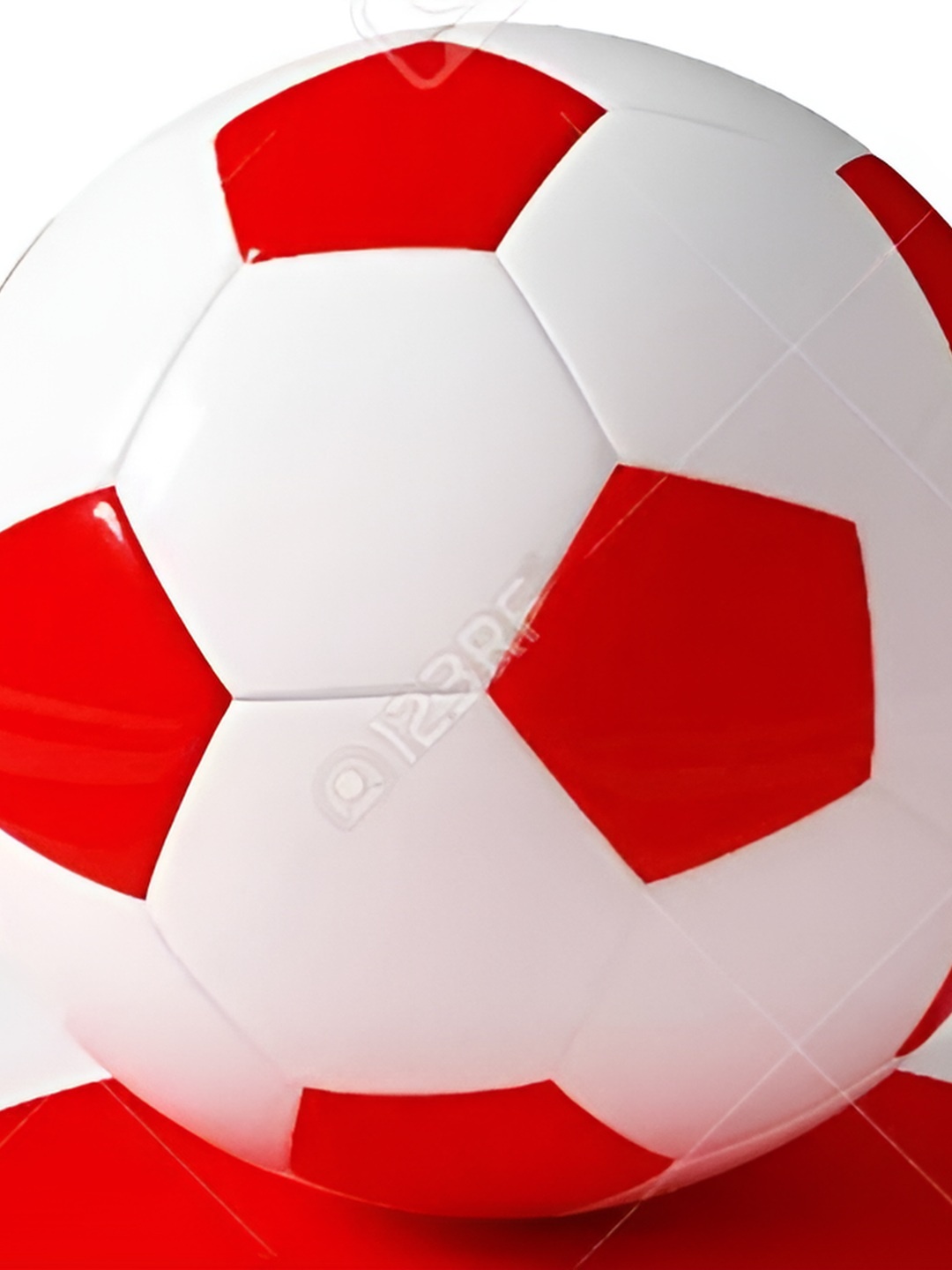 

HackerX Smooth Gloss Finish Sports Football, White