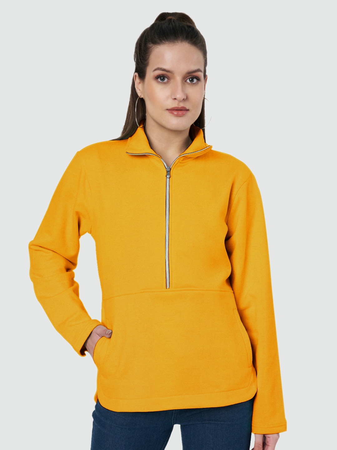 

BRINNS Women Sweatshirt, Mustard