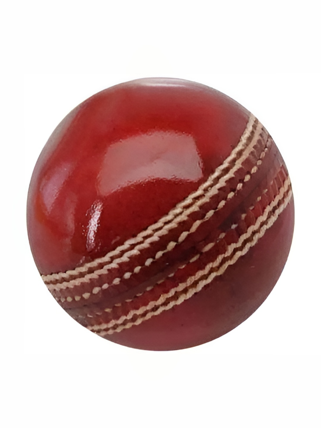 

HackerX Leather Cricket Ball, Red