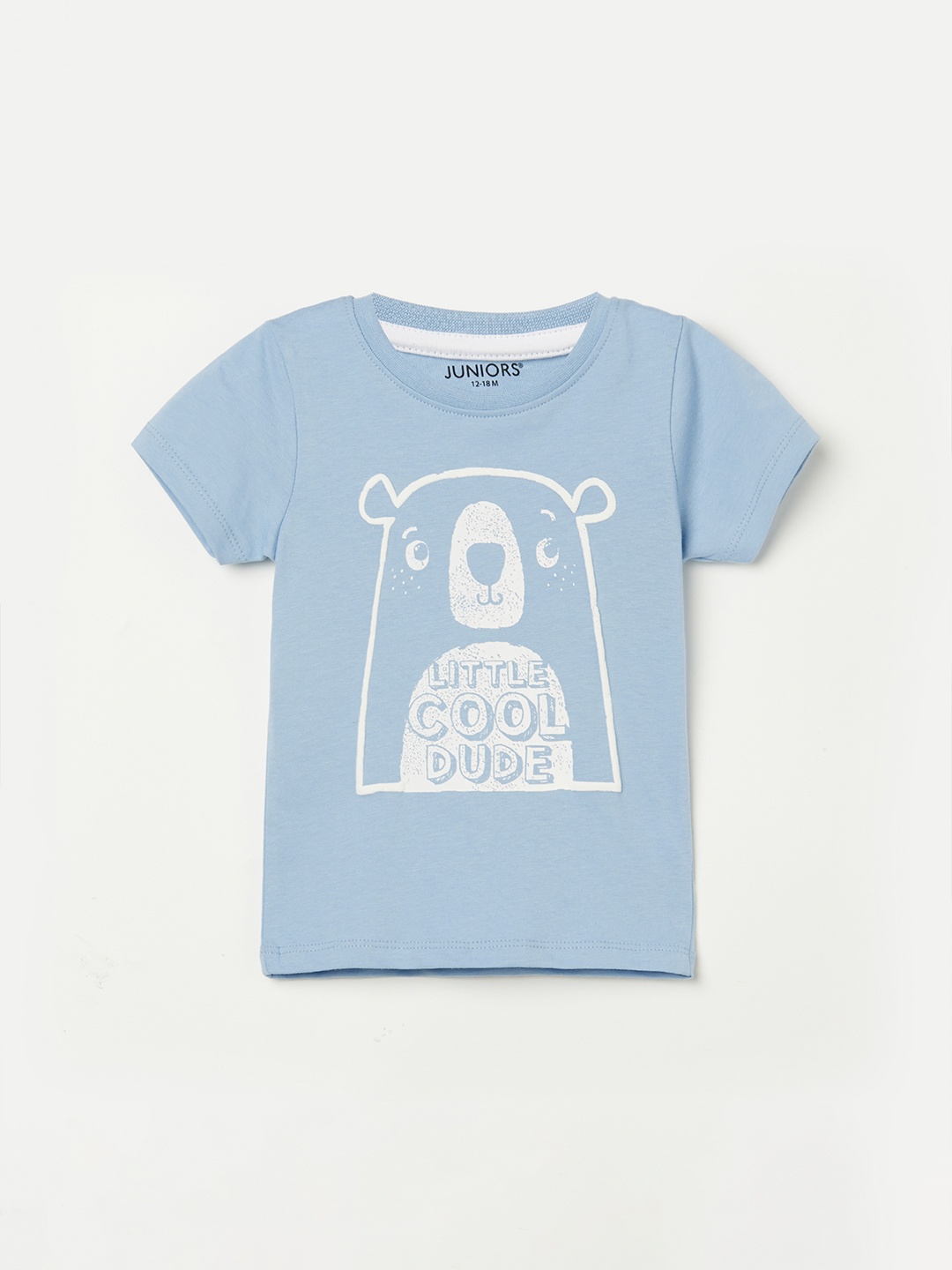 

Juniors by Lifestyle Boys Graphic Printed Round Neck Cotton T-shirt, Blue