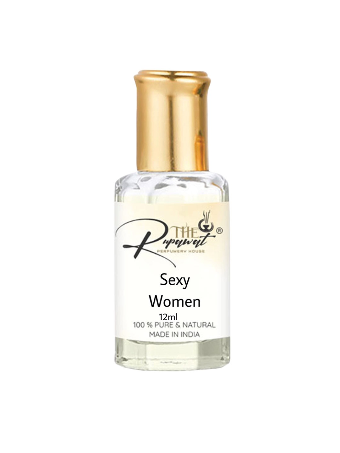 

THE RUPAWAT Perfumery House Sexy Women Natural & Alcohol Free Attar - 12 ml, Transparent