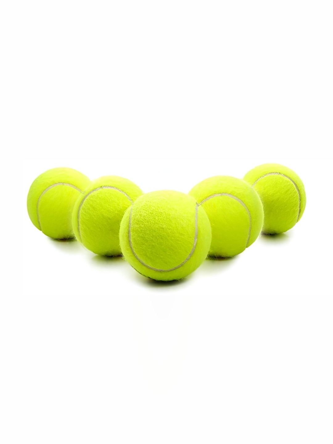 

HackerX 5-Pc Fuzzy Sports Tennis Balls, Yellow