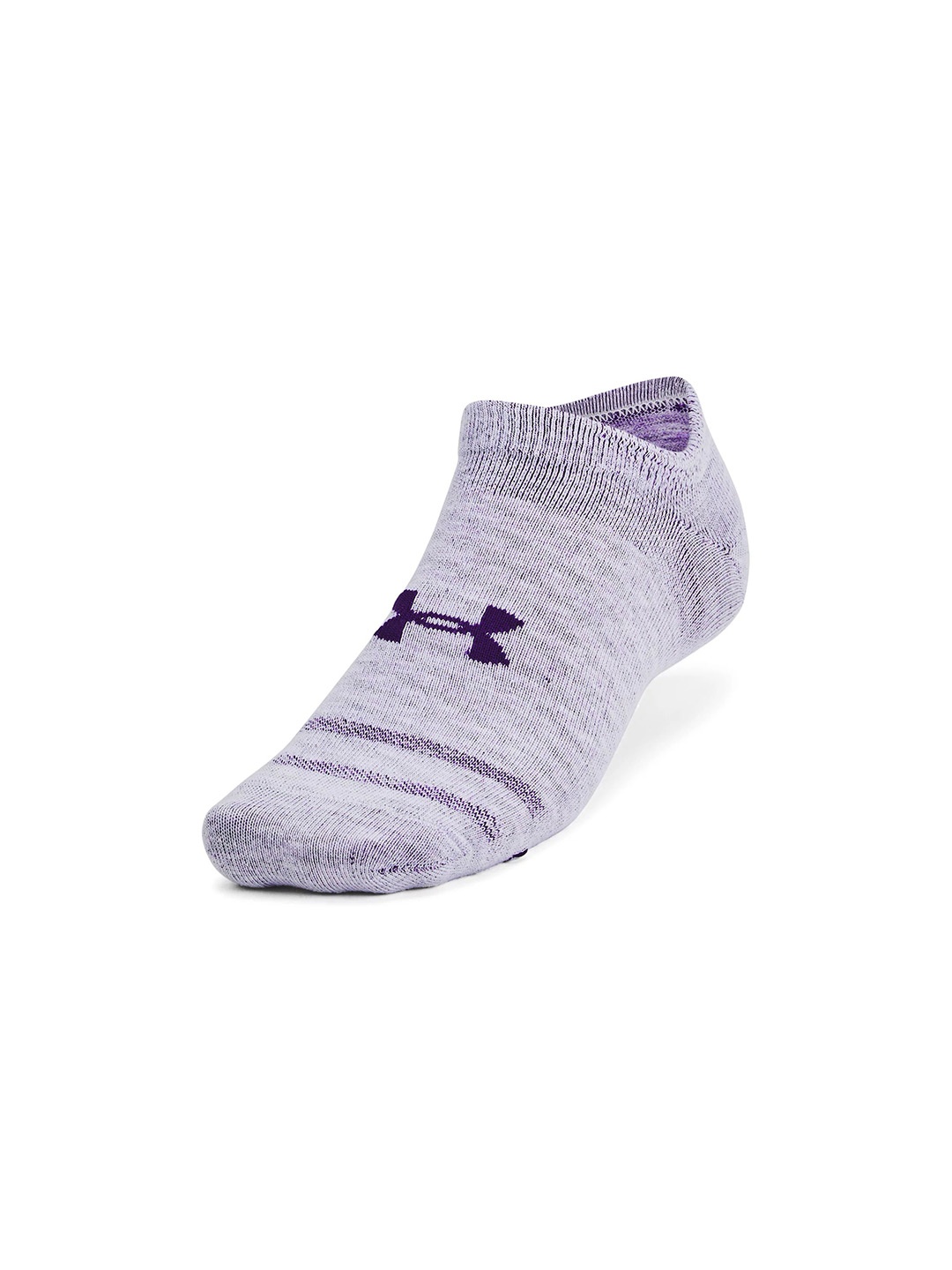 

UNDER ARMOUR Essential 6-Pack No-Show Socks, Purple