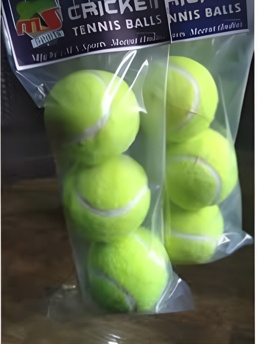 

HackerX 6Pcs Fuzzy Sports Tennis Ball, Green