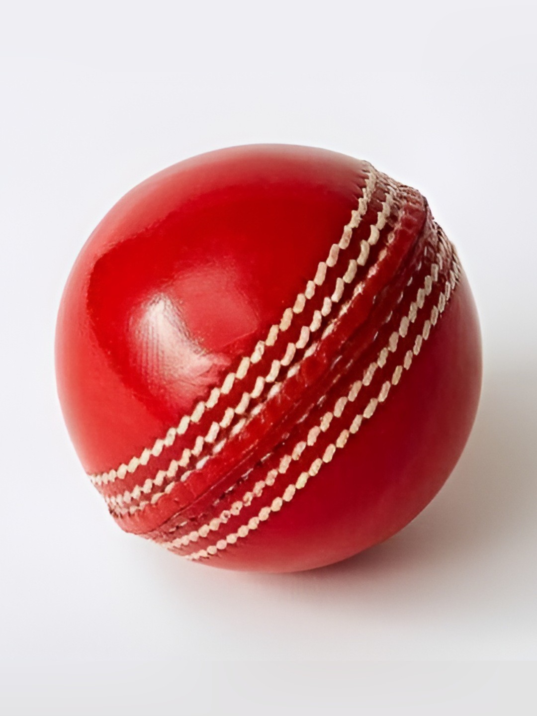 

HackerX Leather Sports Cricket Ball, Red