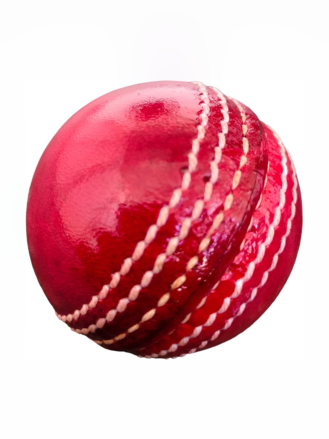 

HackerX Pebble Leather Sports Cricket Ball, Red