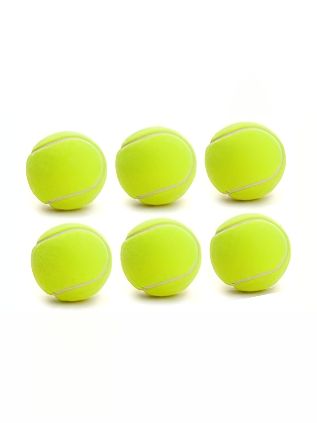 

HackerX Set Of 6 Tennis Sport Ball, White