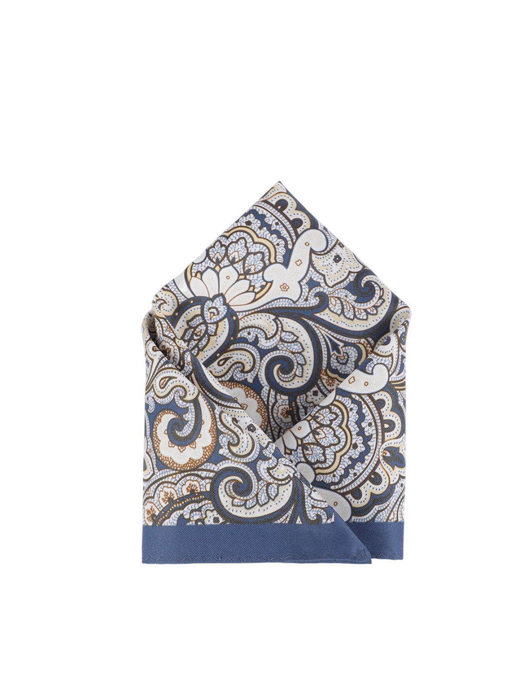 

Van Heusen Printed Pocket Square, Blue