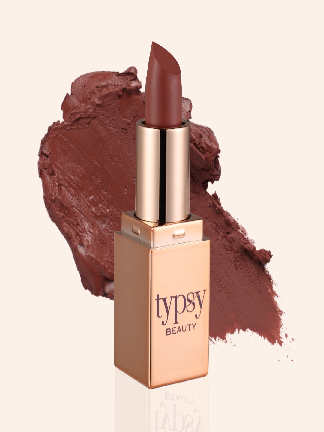 

Typsy Beauty Happy Hour Waterproof Creamy Matte Mini Lippie - 1.5 g- Mulberry Mauve, Brown