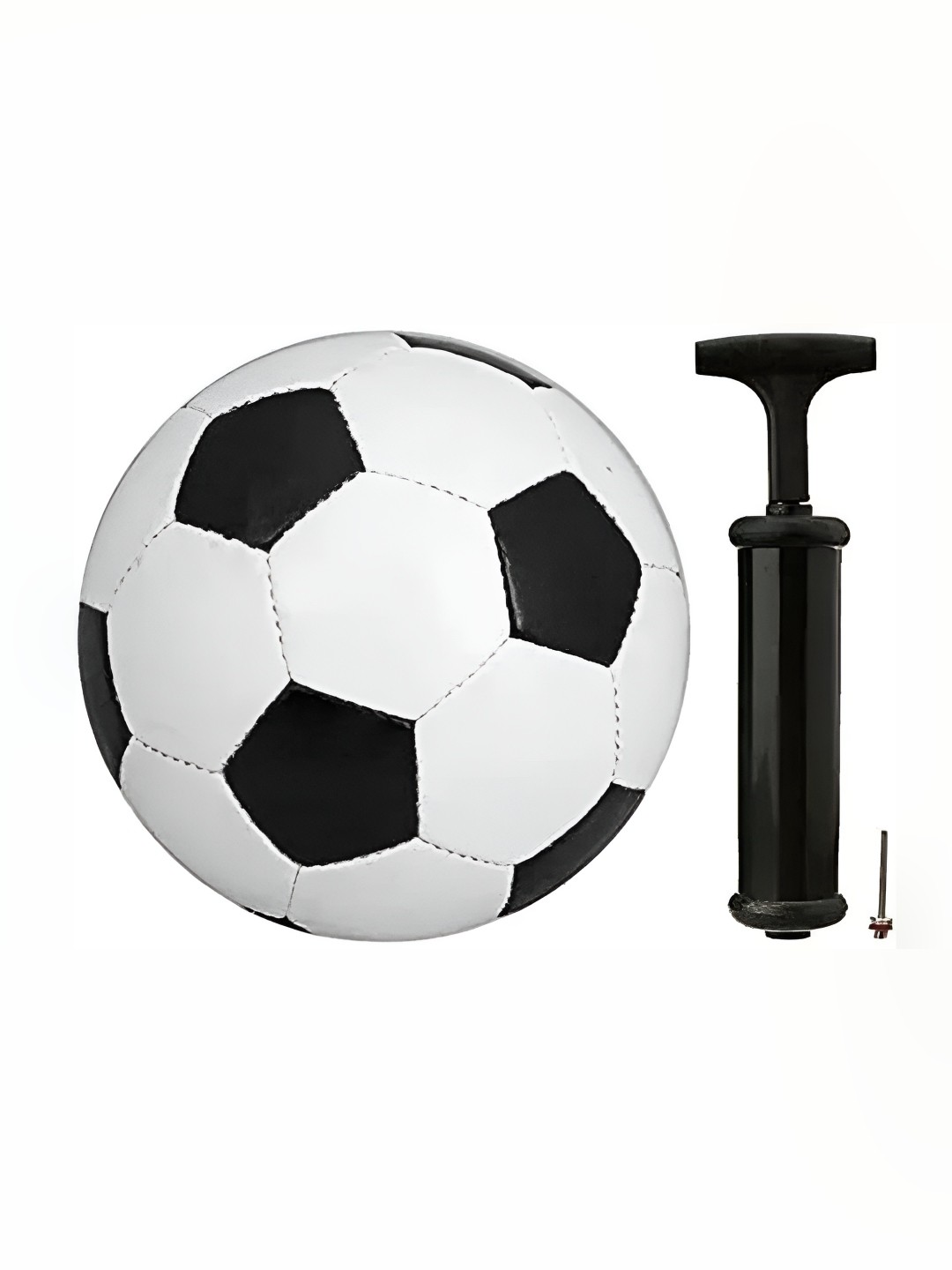 

HackerX Pebble Trainy Sports Football With Air Pump, White