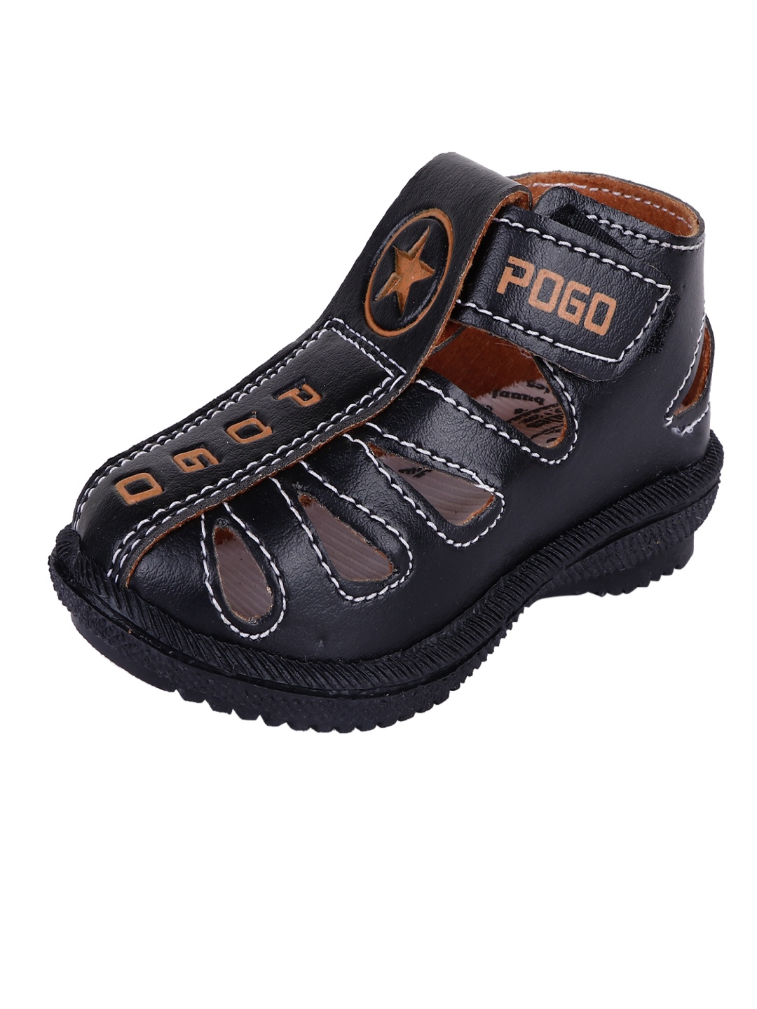 

BUNNIES Kids PVC Sandals, Black