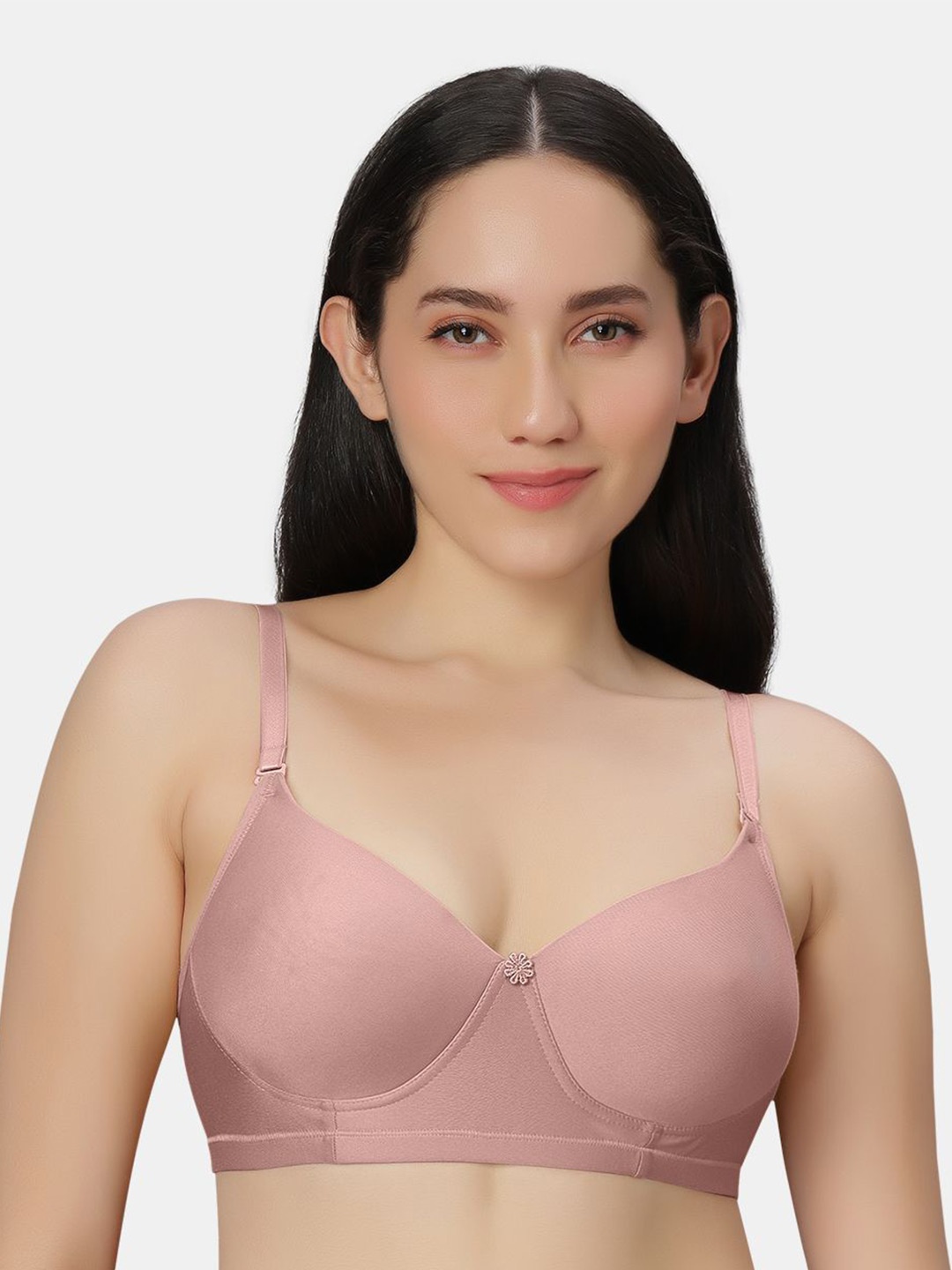 

Sonari Women Catwalk Medium Coverage Non-Padded Minimizer Bra, Pink