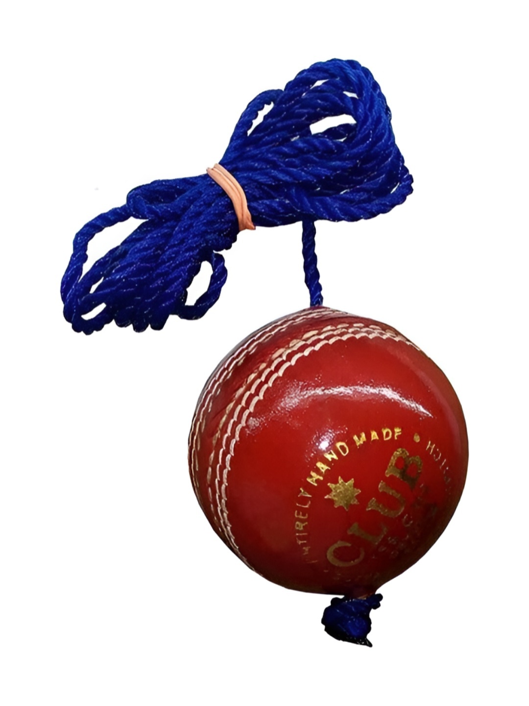 

HackerX Printed Leather Cricket Hanging Ball, Red