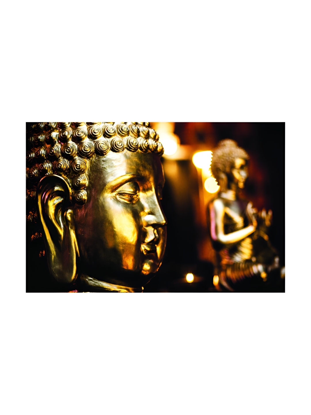 

Inephos Gold-Toned Buddha Religious Wall Art