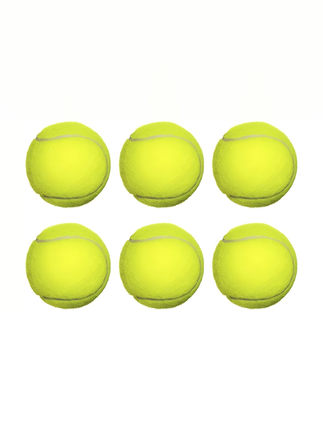 

HackerX Set Of 6 Tennis Sport Ball, White