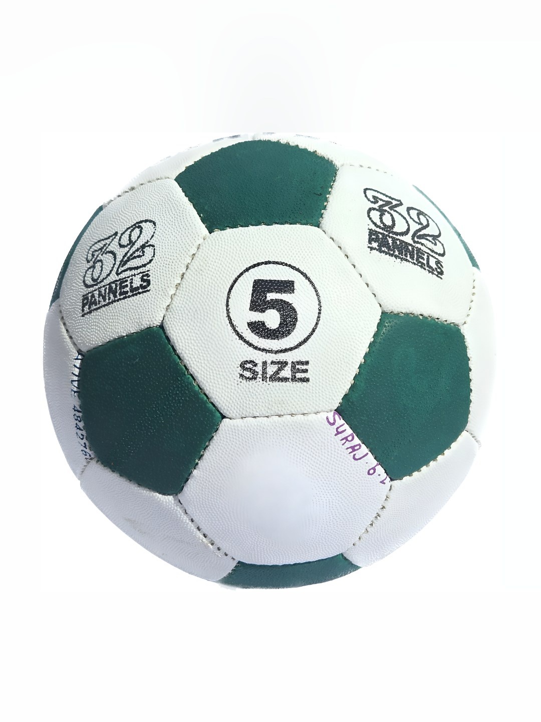 

HackerX Kids Printed Foot Ball, White
