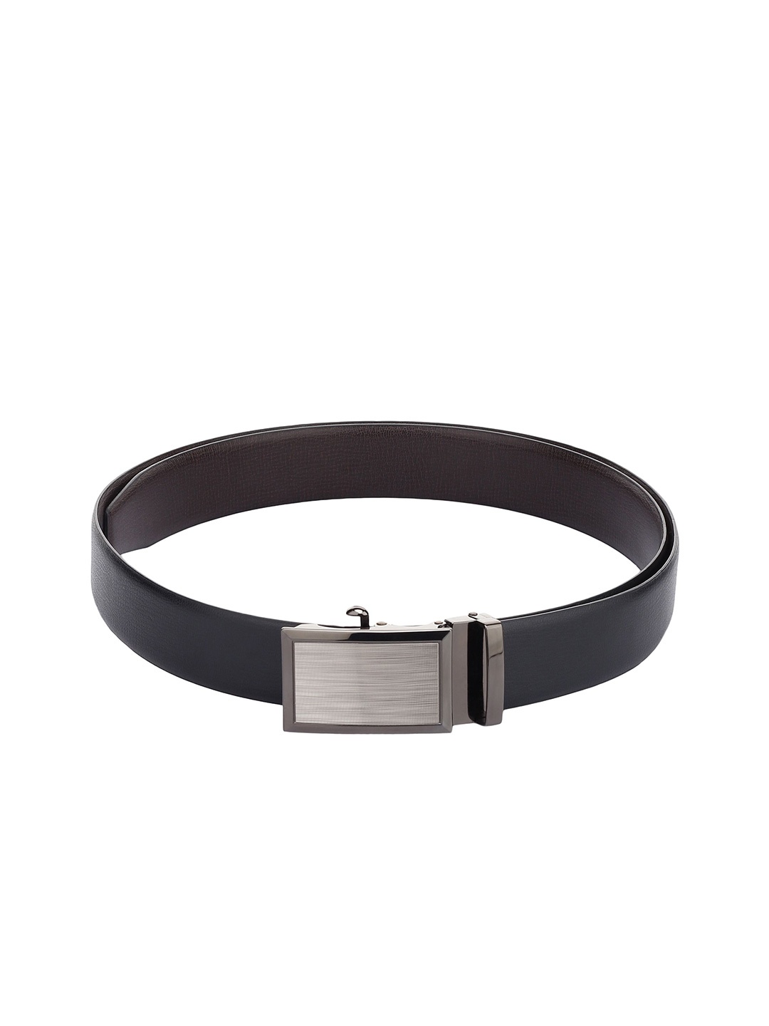 

Provogue Men Textured Reversible Formal Belt, Black