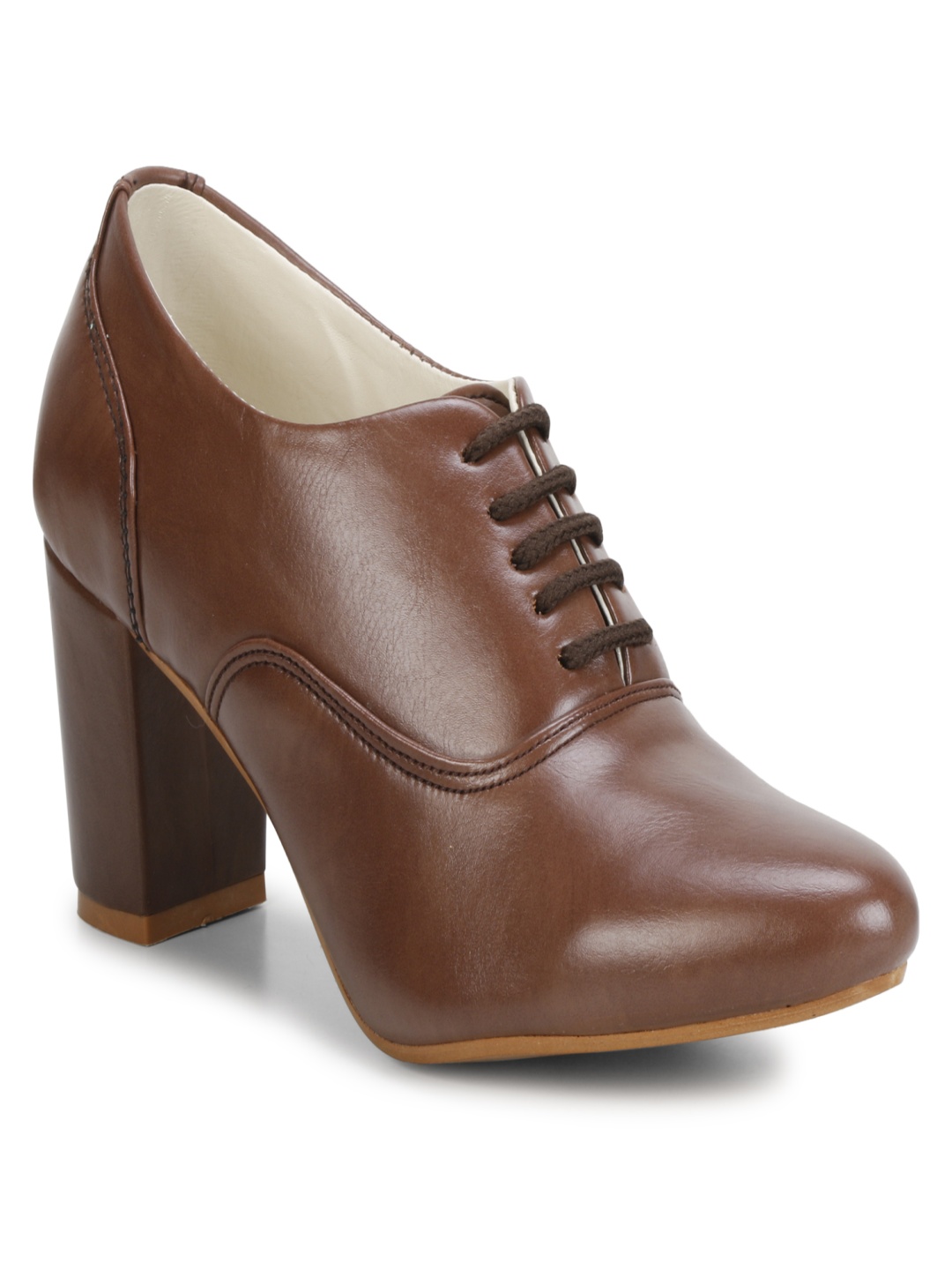 

Commander Shoes Women Pointed Toe Regular Boots, Brown