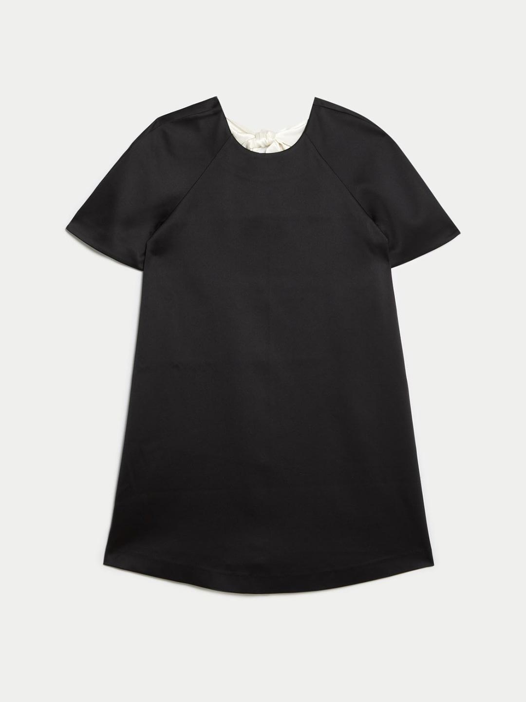 

Marks & Spencer Women Round Neck A-Line Dress, Black