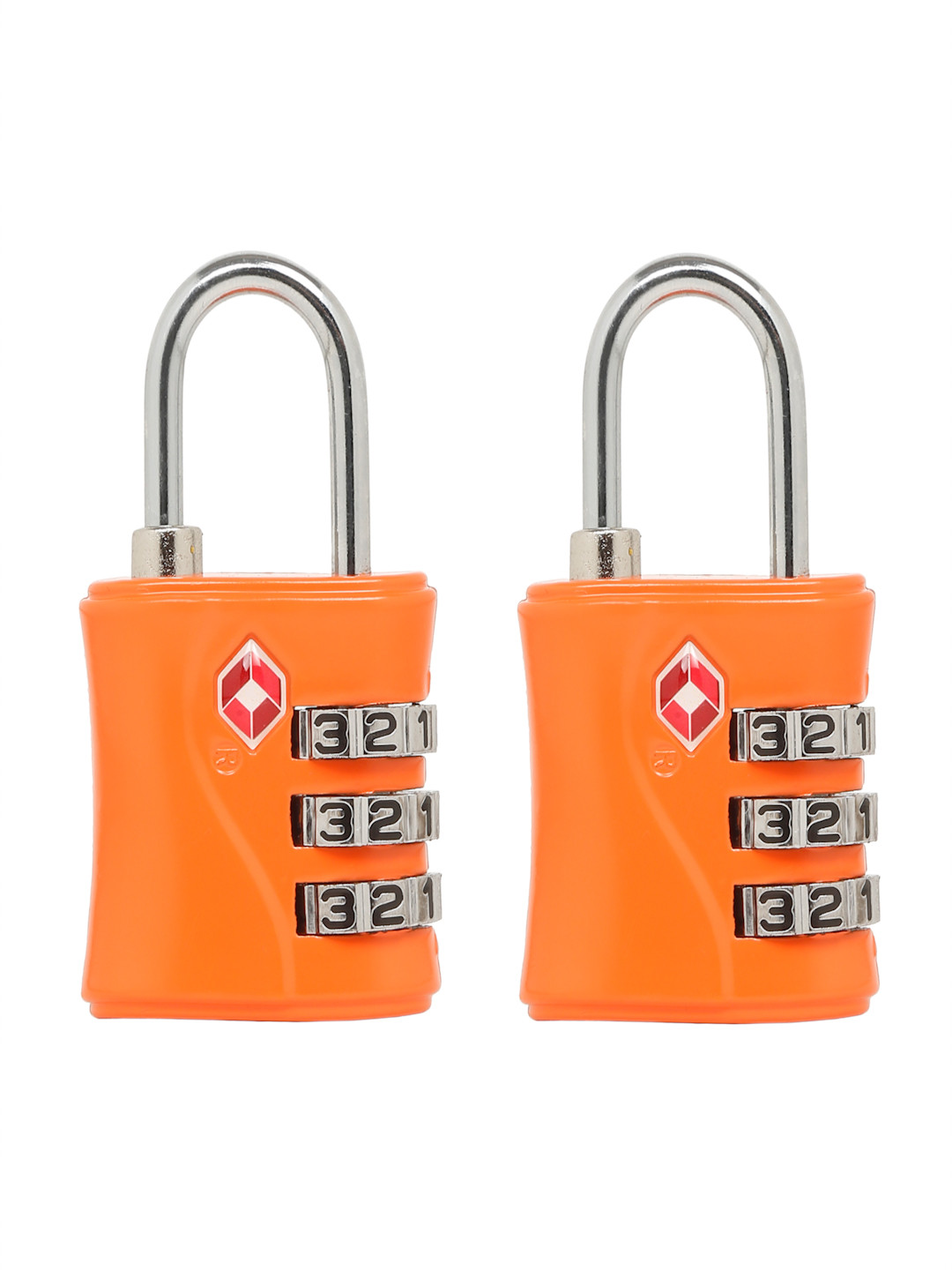 

Teakwood Leathers 3-digit Combination TSA Lock, Orange