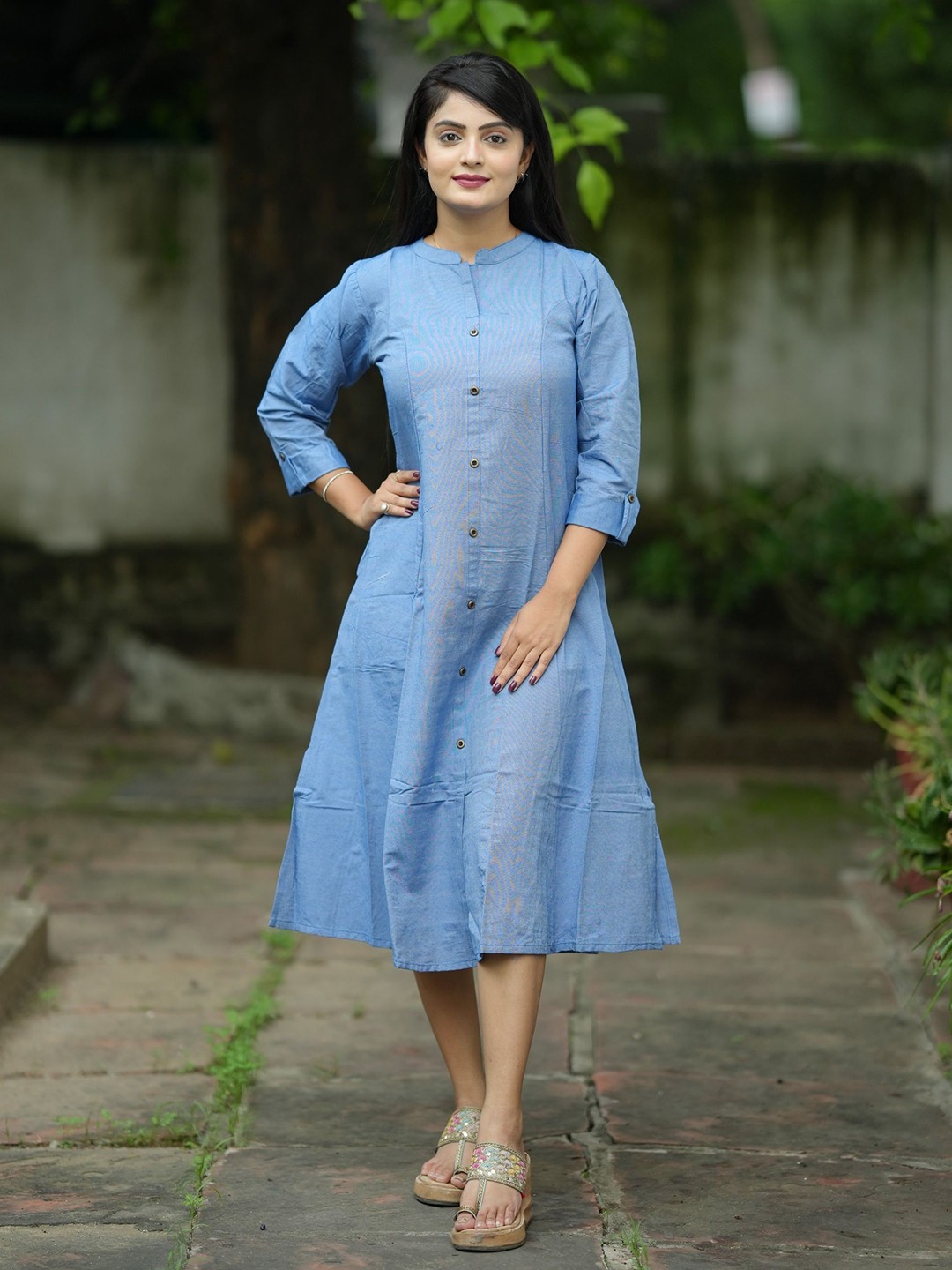 

Anouk A-Line Dress, Blue