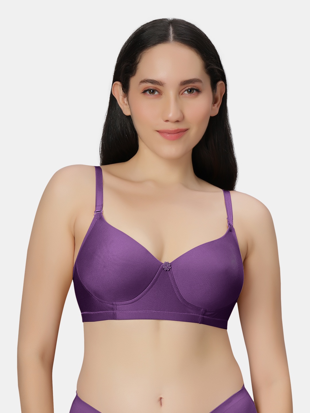 

Sonari Women Medium Coverage Minimizer Bra, Purple