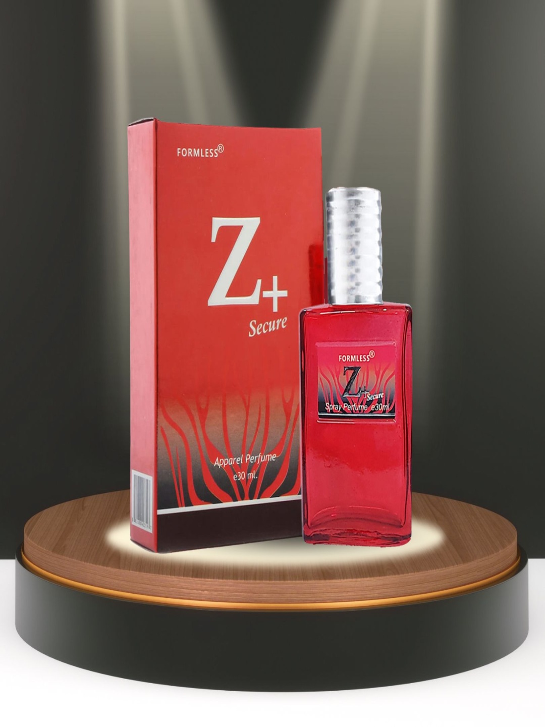 

Formless Fragrance Z+ Secure Long-Lasting Spray Perfume -30 ml, Red
