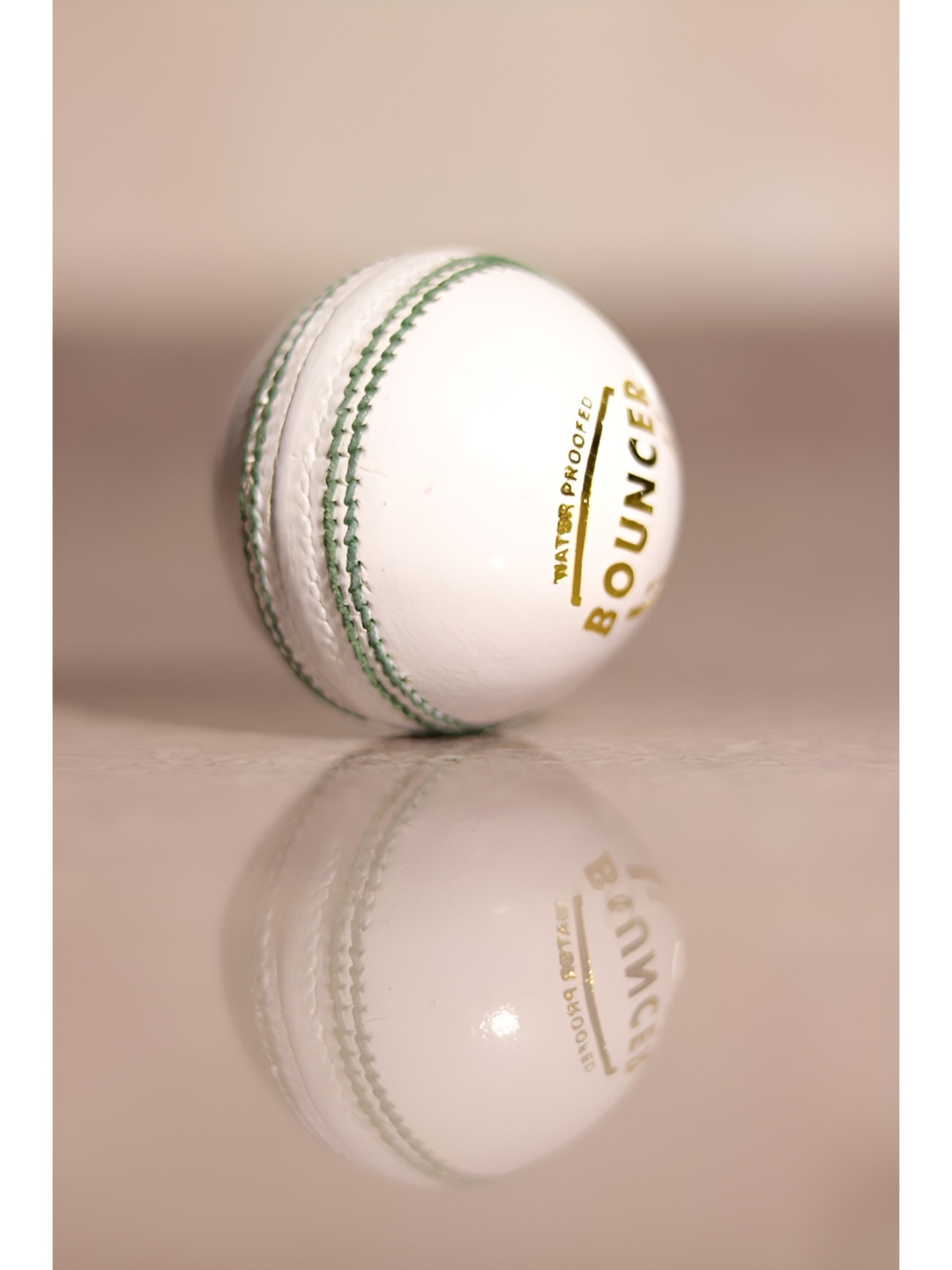 

HackerX Leather Trainy Sports Cricket Ball, White