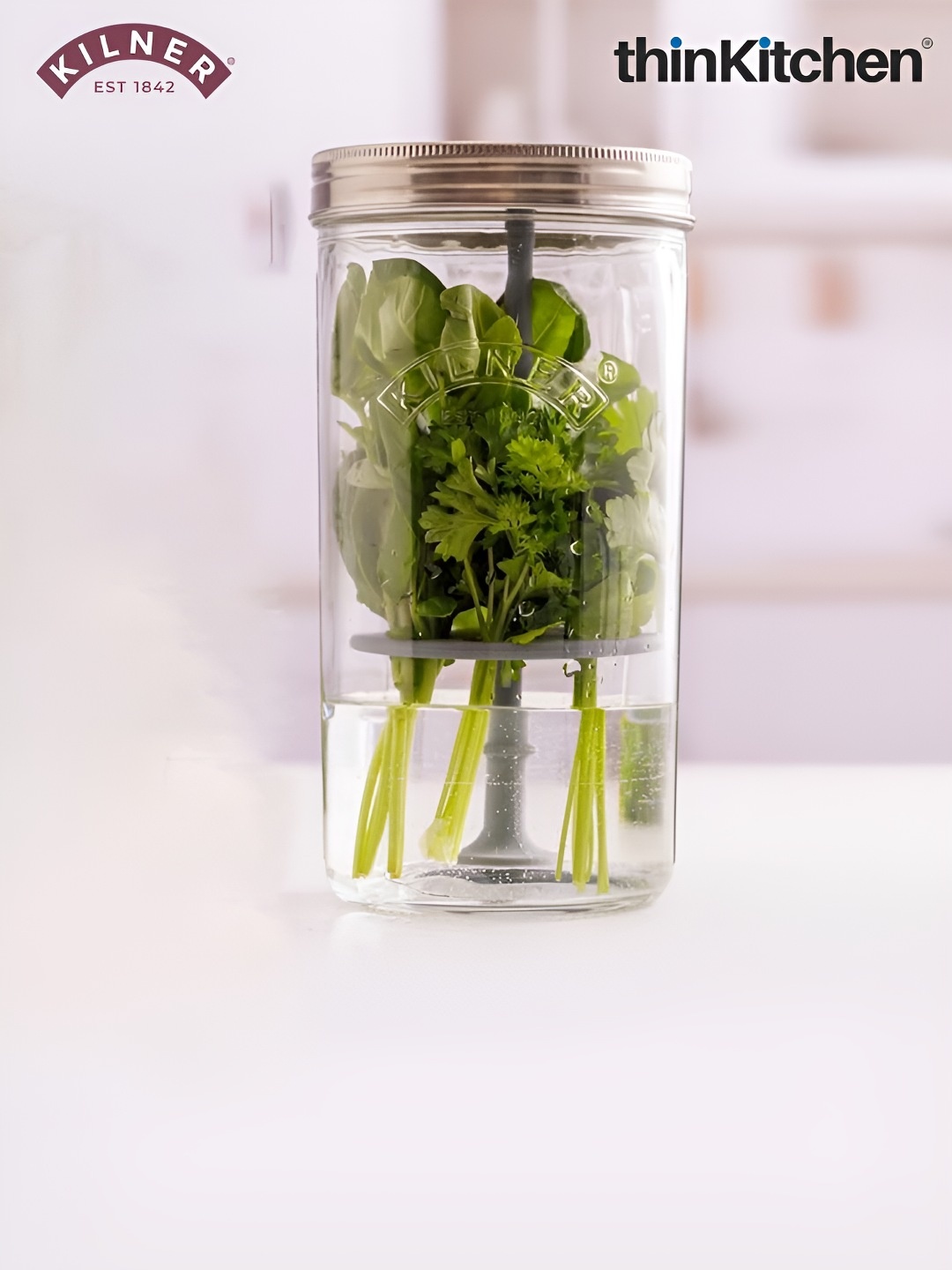 

KILNER Transparent 2025 Glass Dishwasher and Microwave Safe Container