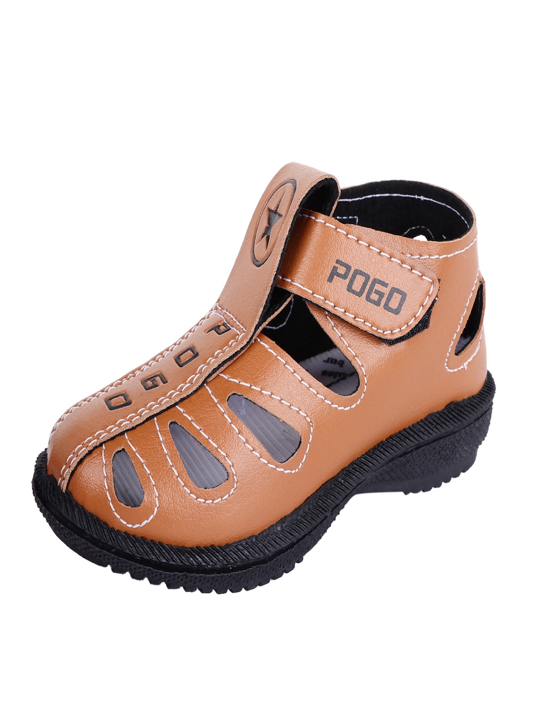 

BUNNIES Kids Shoe-Style Sandals, Tan