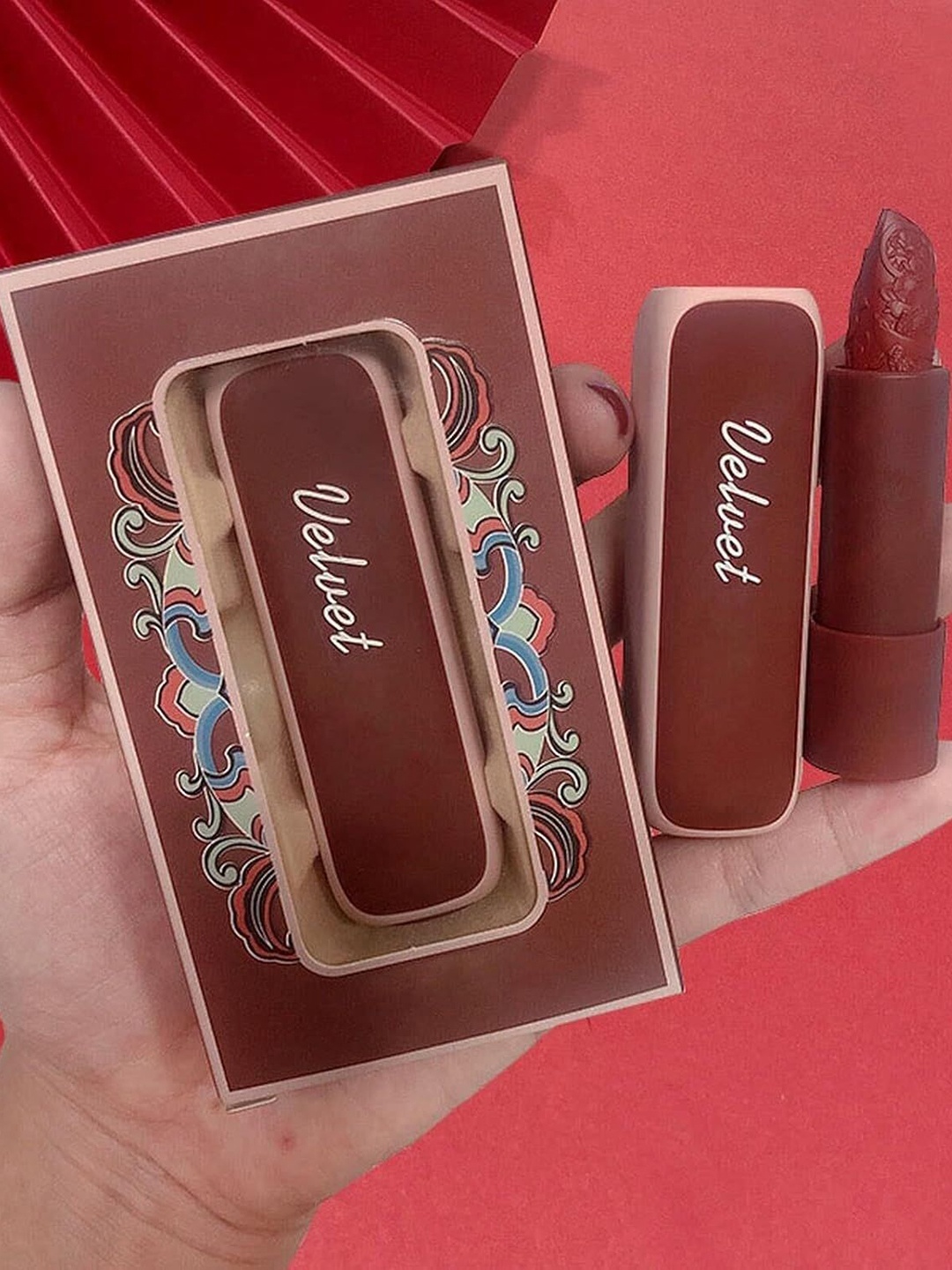 

VBA Velvet Long Lasting Bullet Lipstick- 15 g - Show 313, Brown