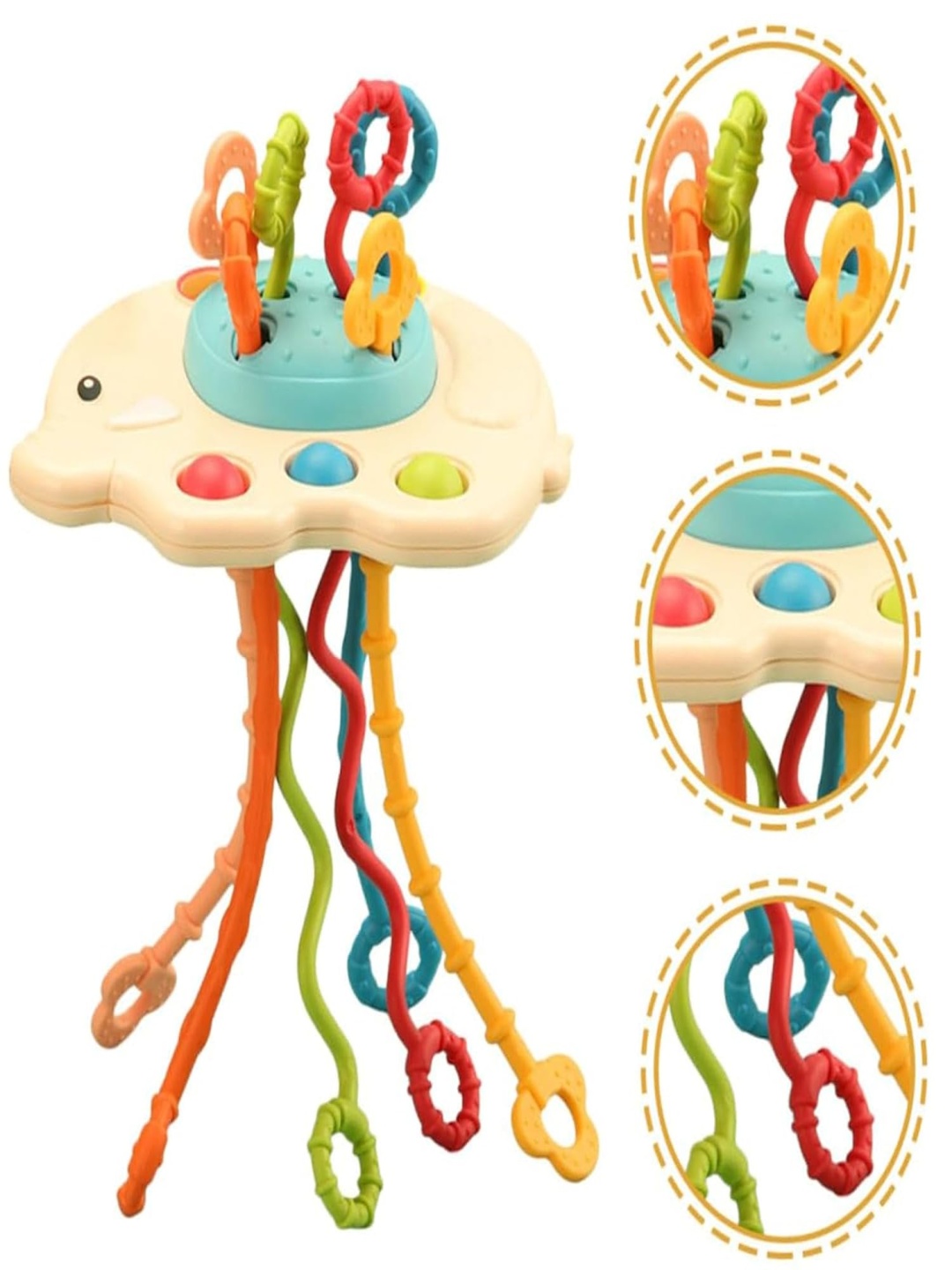 

Kipa Gaming Kids BPA Free Rattle Toy Learning and Development Toys, Blue