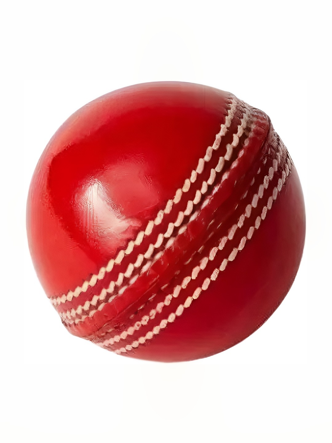 

HackerX Leather Sports Cricket Ball, Red
