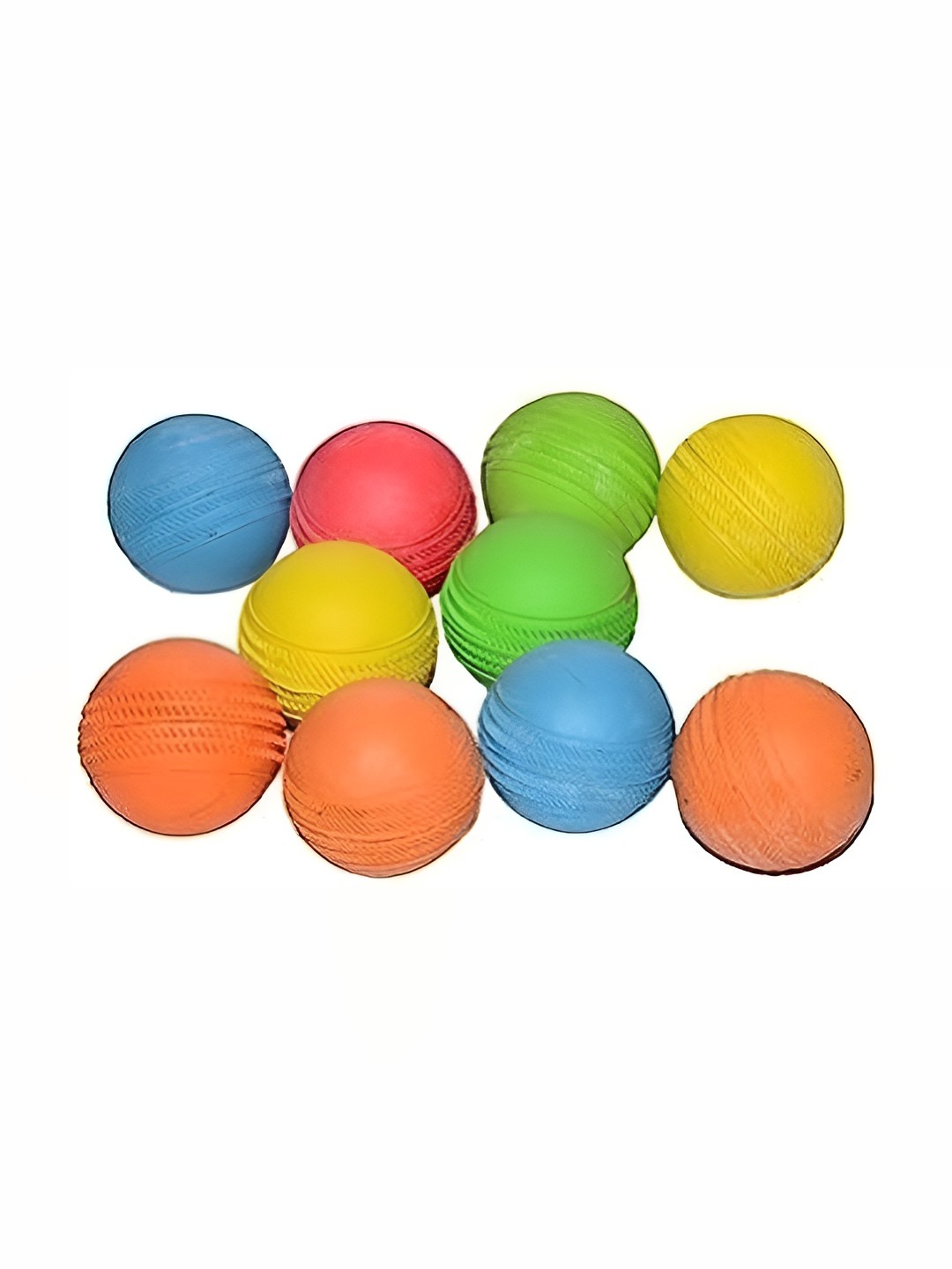 

HackerX Pack Of 10 Trainy Sports Cricket Ball, Red