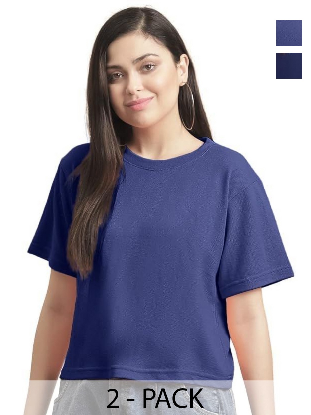 

NOTWILD Women 2 T-shirt, Navy blue