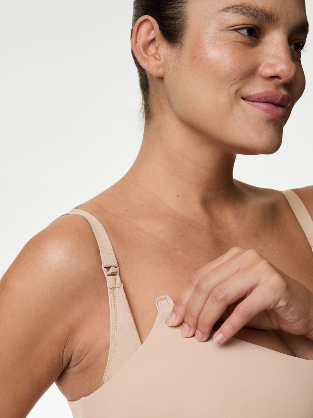 

Marks & Spencer Women Medium Coverage Bra, Nude