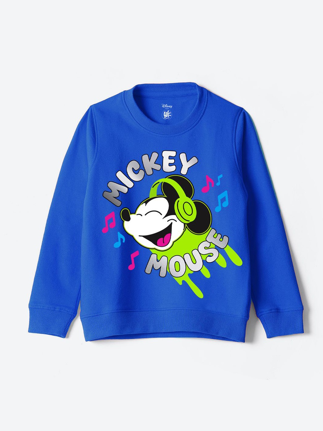 

YK Disney Boys Printed Round Neck Sweatshirt, Blue