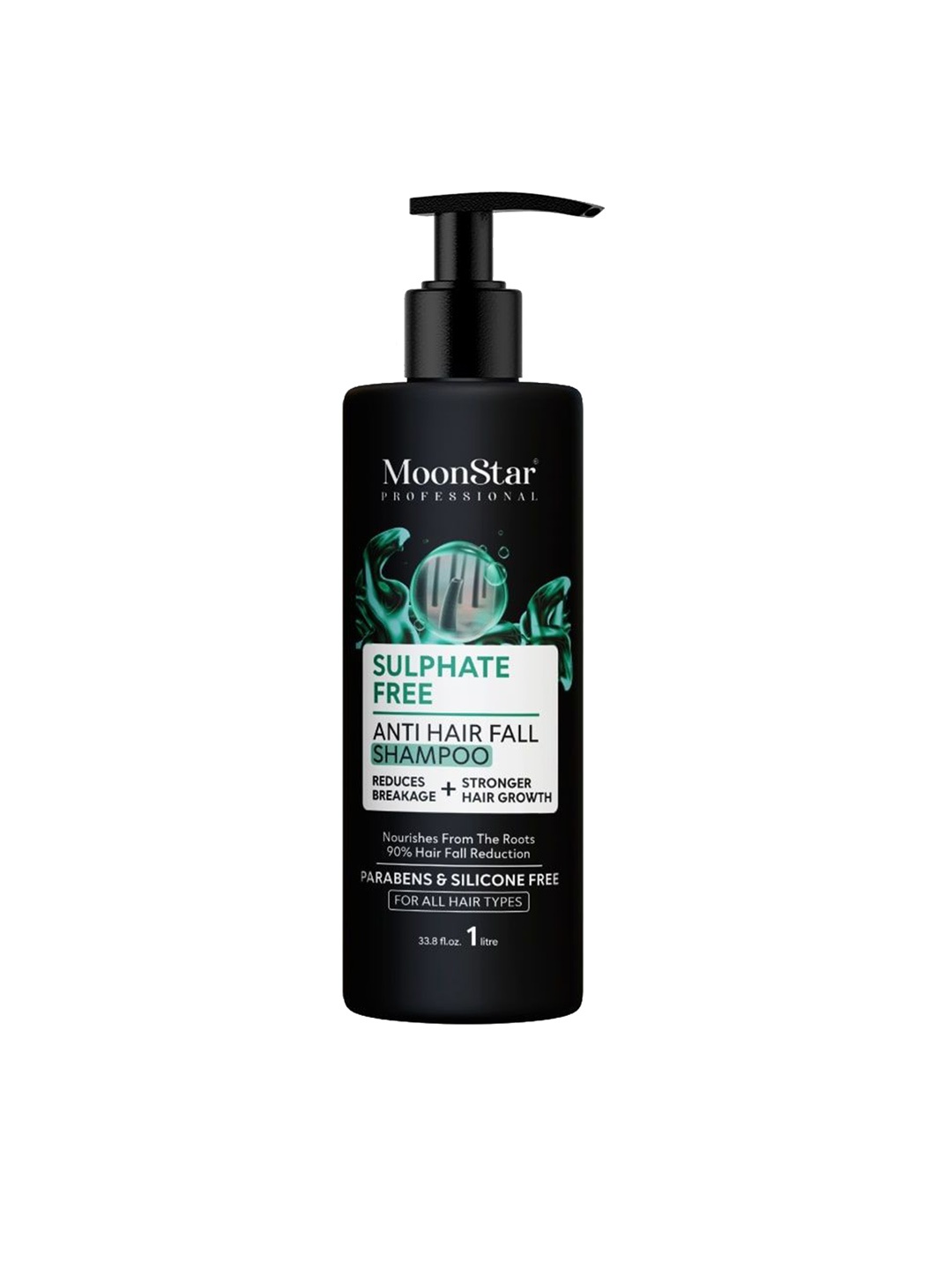

Moonstar Essentials Sulphate Free Anti Hair Fall Shampoo- 1 L, White