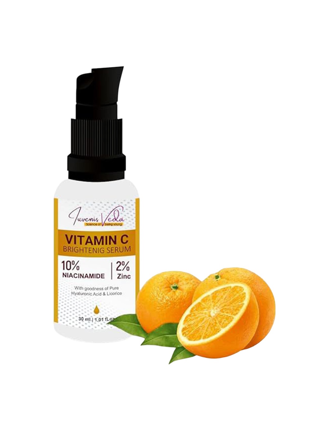 

IUVENIS VEDA Vitamin C Brightening Face Serum With Niacinamide - 30ml, Rust