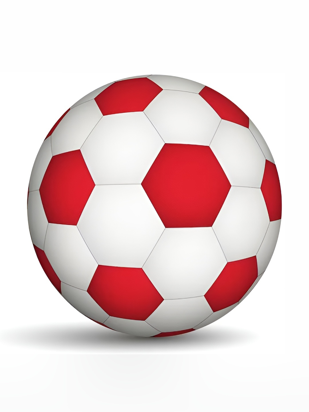 

HackerX Pebble Sports Football, Red