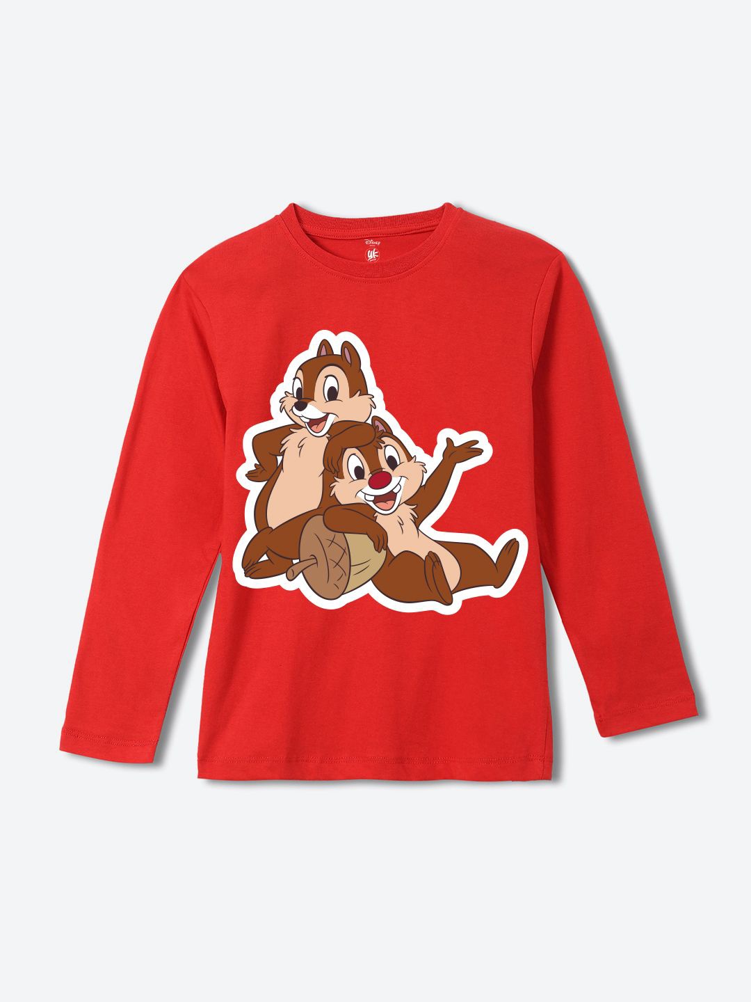 

YK Disney Boys Printed Pure Cotton T-shirt, Red