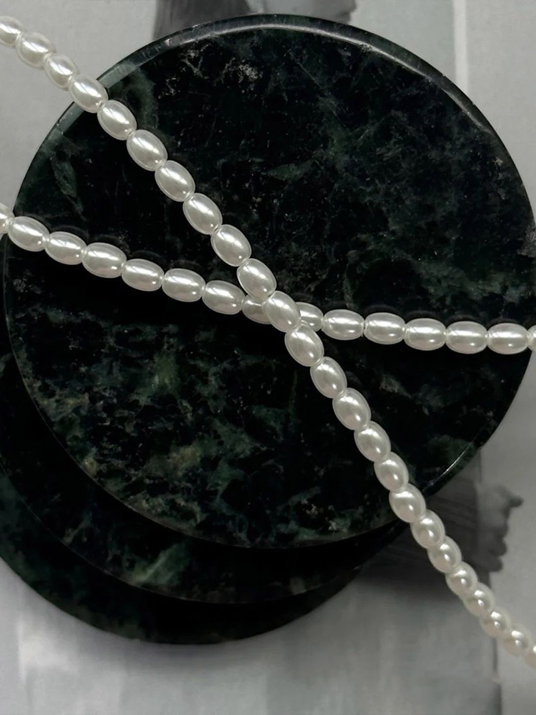 

HIGH TRENDZ Brass Silver-Plated Handcrafted Necklace